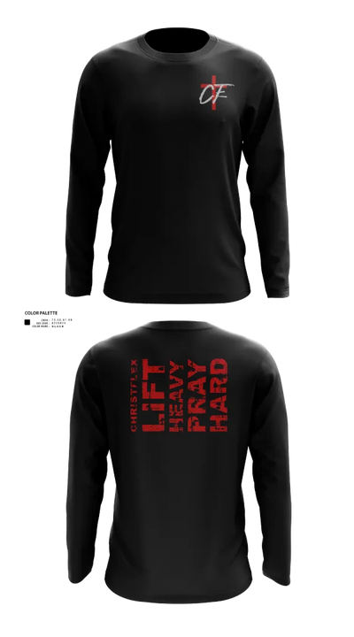 CHRISTFLEX 81432592 Long Sleeve Performance Shirt 21