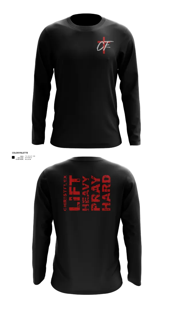 Long Sleeve Performance Shirt, CHRISTFLEX, Spirit Store, Teamtime, Team time, sublimation, custom sports apparel, team uniforms, spirit wear, spiritwear, sports uniforms, custom shirts, team store, custom team store, fundraiser sports, apparel fundraiser