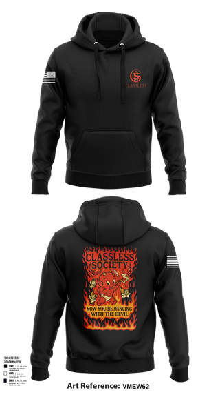 Hoodie, Classless Society, , Teamtime, Team time, sublimation, custom sports apparel, team uniforms, spirit wear, spiritwear, sports uniforms, custom shirts, team store, custom team store, fundraiser sports, apparel fundraiser