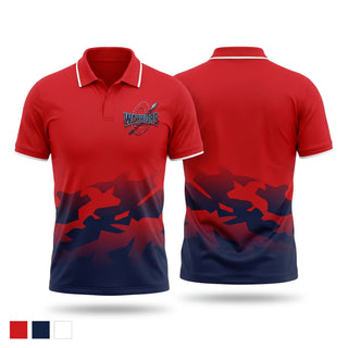 Short Sleeve Performance Polo, Okeeheelee Warriors, Baseball, Teamtime, Team time, sublimation, custom sports apparel, team uniforms, spirit wear, spiritwear, sports uniforms, custom shirts, team store, custom team store, fundraiser sports, apparel fundraiser