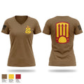 111 ADA 24025949 Women's Short Sleeve V-neck Shirt - 1