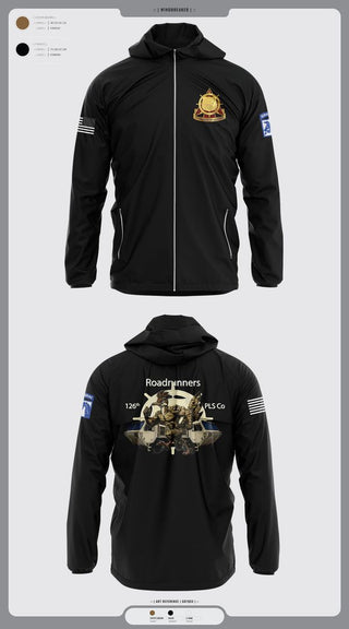 Windbreaker, 126th PLS Co, , Teamtime, Team time, sublimation, custom sports apparel, team uniforms, spirit wear, spiritwear, sports uniforms, custom shirts, team store, custom team store, fundraiser sports, apparel fundraiser