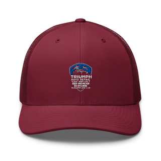 Triumph auto detail Retro Trucker Hat | Yupoong 6606