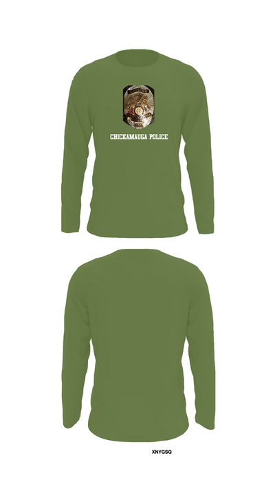 Chickamauga Police 51367773 Long Sleeve Performance Shirt 50