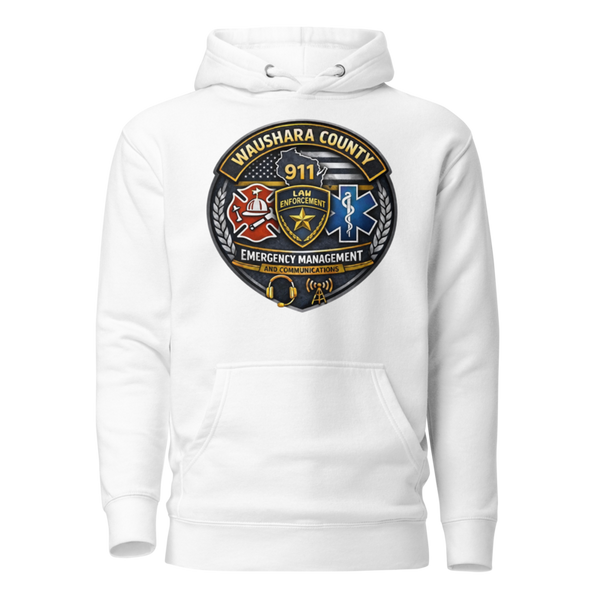 Unisex Hoodie - 1 - White