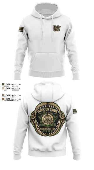Hoodie, State of Hawaii DLE Harbors, Police, Teamtime, Team time, sublimation, custom sports apparel, team uniforms, spirit wear, spiritwear, sports uniforms, custom shirts, team store, custom team store, fundraiser sports, apparel fundraiser