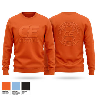Crew Neck Sweatshirt, Competitive edge diamonds, Softball, Teamtime, Team time, sublimation, custom sports apparel, team uniforms, spirit wear, spiritwear, sports uniforms, custom shirts, team store, custom team store, fundraiser sports, apparel fundraiser