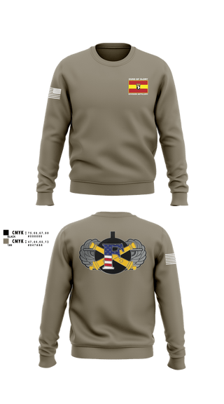 Crew Neck Sweatshirt, Freedom FSC, 1-320th FAR, Army, Teamtime, Team time, sublimation, custom sports apparel, team uniforms, spirit wear, spiritwear, sports uniforms, custom shirts, team store, custom team store, fundraiser sports, apparel fundraiser