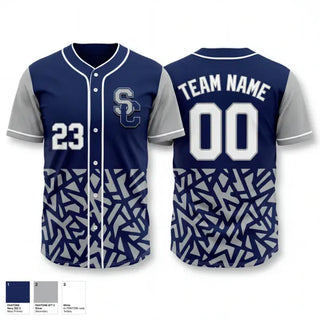 Full Button Baseball Jersey, Falcons, Baseball, Teamtime, Team time, sublimation, custom sports apparel, team uniforms, spirit wear, spiritwear, sports uniforms, custom shirts, team store, custom team store, fundraiser sports, apparel fundraiser
