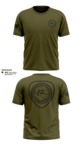 Richardson Police Cadets 21630979 Old School Cotton Feel Shirt - 1