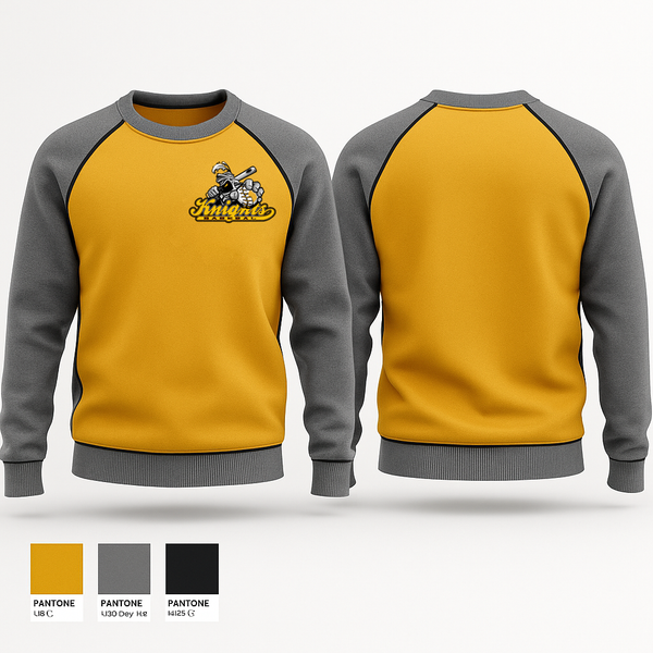 Crew Neck Sweatshirt, Sheffield Knights, Baseball, Teamtime, Team time, sublimation, custom sports apparel, team uniforms, spirit wear, spiritwear, sports uniforms, custom shirts, team store, custom team store, fundraiser sports, apparel fundraiser