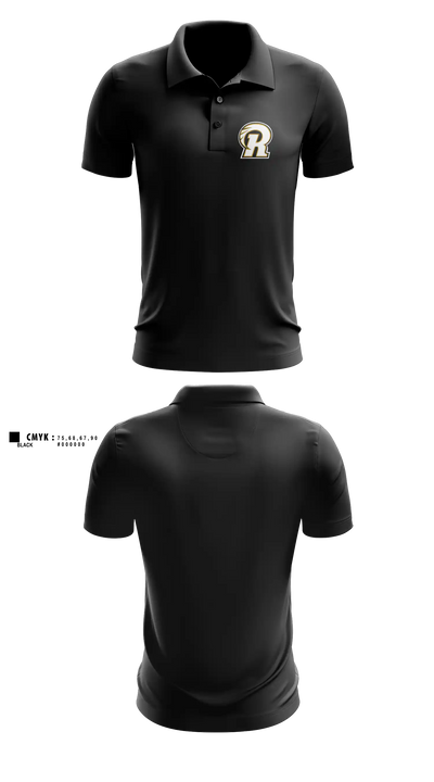 Randallstown Wrestling Short Sleeve Performance Polo - 6