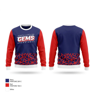 NC LADY GEMS Crew Neck Sweatshirt - 1