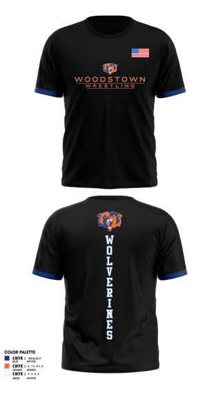 Short Sleeve Performance Shirt, Woodstown Wrestling, Wrestling, Teamtime, Team time, sublimation, custom sports apparel, team uniforms, spirit wear, spiritwear, sports uniforms, custom shirts, team store, custom team store, fundraiser sports, apparel fundraiser