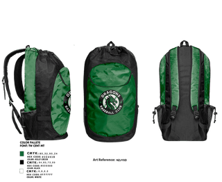 Gear Bag, Dragons Baseball Club, Baseball, Teamtime, Team time, sublimation, custom sports apparel, team uniforms, spirit wear, spiritwear, sports uniforms, custom shirts, team store, custom team store, fundraiser sports, apparel fundraiser