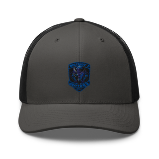 DISTRICT 1 SECTOR 3 60497467 Retro Trucker Hat | Yupoong 6606