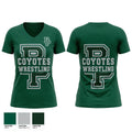 Buena Park High School Wrestling Women's Short Sleeve V-neck Shirt - 1
