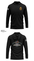 Personnel and Organizational Readiness Battalion Long Sleeve Performance Shirt with hood - 11