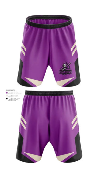 Athletic Shorts With Pockets, Clarksville Phantoms, Baseball, Teamtime, Team time, sublimation, custom sports apparel, team uniforms, spirit wear, spiritwear, sports uniforms, custom shirts, team store, custom team store, fundraiser sports, apparel fundraiser
