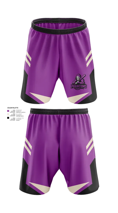 Clarksville Phantoms 31101002 Athletic Shorts With Pockets - 21