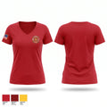 Kake Volunteer Fire Department Women's Short Sleeve V-neck Shirt - 1
