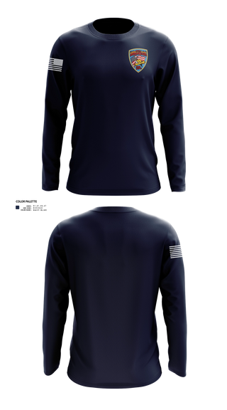 Long Sleeve Performance Shirt, St. Boni, Fire Department, Teamtime, Team time, sublimation, custom sports apparel, team uniforms, spirit wear, spiritwear, sports uniforms, custom shirts, team store, custom team store, fundraiser sports, apparel fundraiser