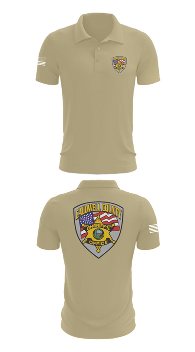 Caldwell County Sheriff's Office 64628956 Short Sleeve Performance Polo - 83