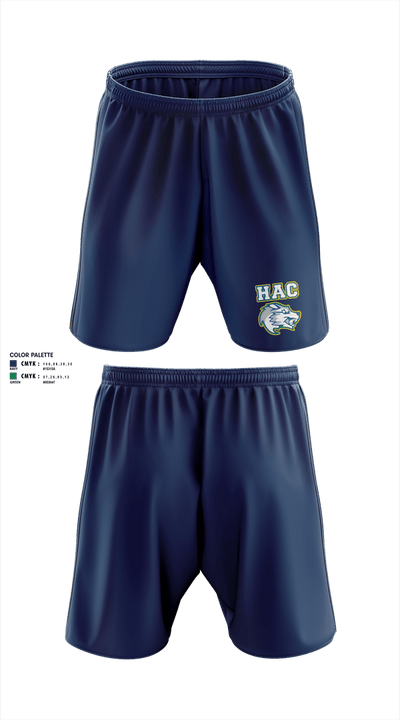 HAC WOLVES 21409879 Athletic Shorts With Pockets - 2