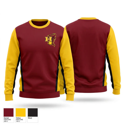 Hickory Lady Red Tornadoes Crew Neck Sweatshirt - 1