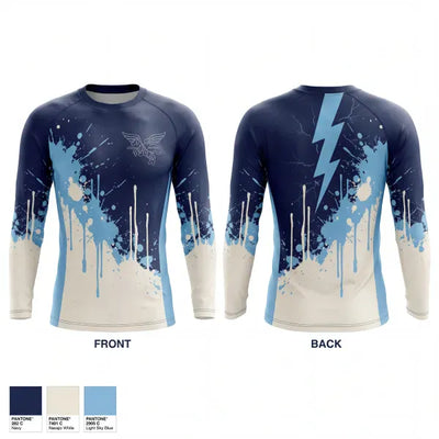 Ansonia Chargers 21456880 Long Sleeve Performance Shirt 1