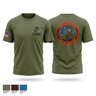 Old School Cotton Feel Shirt, 4th Medical Logistics Company, Marines, Teamtime, Team time, sublimation, custom sports apparel, team uniforms, spirit wear, spiritwear, sports uniforms, custom shirts, team store, custom team store, fundraiser sports, apparel fundraiser