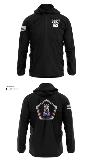 Windbreaker, 3BCT H2F, Army, Teamtime, Team time, sublimation, custom sports apparel, team uniforms, spirit wear, spiritwear, sports uniforms, custom shirts, team store, custom team store, fundraiser sports, apparel fundraiser