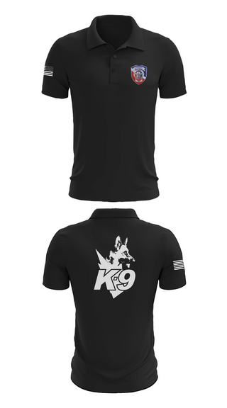 Short Sleeve Performance Polo, Anniston Police Department K9 UnitAnniston Police Department K9 Unit, Police, Teamtime, Team time, sublimation, custom sports apparel, team uniforms, spirit wear, spiritwear, sports uniforms, custom shirts, team store, custom team store, fundraiser sports, apparel fundraiser