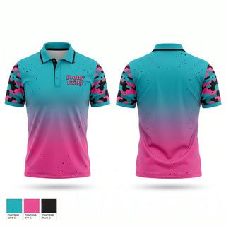 Short Sleeve Performance Polo, Pretty Gritty, Softball, Teamtime, Team time, sublimation, custom sports apparel, team uniforms, spirit wear, spiritwear, sports uniforms, custom shirts, team store, custom team store, fundraiser sports, apparel fundraiser