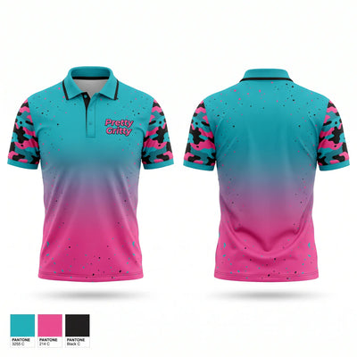 Pretty Gritty Short Sleeve Performance Polo - 1