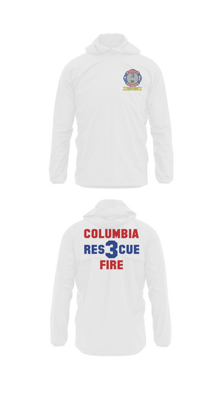 Windbreaker, Columbia Fire Department RESCUE3, Fire Department, Teamtime, Team time, sublimation, custom sports apparel, team uniforms, spirit wear, spiritwear, sports uniforms, custom shirts, team store, custom team store, fundraiser sports, apparel fundraiser