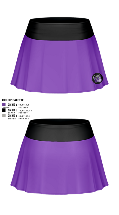 Soledad Warriors Cheer 6836967 Skort - 1