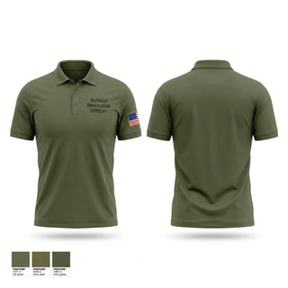 Short Sleeve Performance Polo, School Resource Officer, Police, Teamtime, Team time, sublimation, custom sports apparel, team uniforms, spirit wear, spiritwear, sports uniforms, custom shirts, team store, custom team store, fundraiser sports, apparel fundraiser