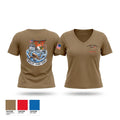 MSV Women's Short Sleeve V-neck Shirt - 1
