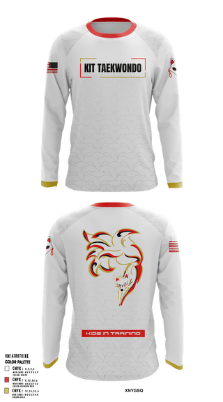 Long Sleeve Performance Shirt, KIT Taekwondo, Men's Soccer, Teamtime, Team time, sublimation, custom sports apparel, team uniforms, spirit wear, spiritwear, sports uniforms, custom shirts, team store, custom team store, fundraiser sports, apparel fundraiser