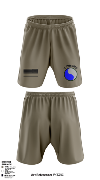 Athletic Shorts With Pockets, 729 Quarter Master Unit, Army, Teamtime, Team time, sublimation, custom sports apparel, team uniforms, spirit wear, spiritwear, sports uniforms, custom shirts, team store, custom team store, fundraiser sports, apparel fundraiser