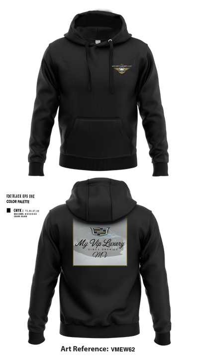 MY VIP LUXURY LLC 66980932 Hoodie - 101