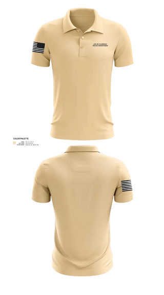 Short Sleeve Performance Polo, Lac du Flambeau Police Department, Police, Teamtime, Team time, sublimation, custom sports apparel, team uniforms, spirit wear, spiritwear, sports uniforms, custom shirts, team store, custom team store, fundraiser sports, apparel fundraiser