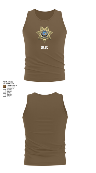 Tank Top, Dapo, , Teamtime, Team time, sublimation, custom sports apparel, team uniforms, spirit wear, spiritwear, sports uniforms, custom shirts, team store, custom team store, fundraiser sports, apparel fundraiser