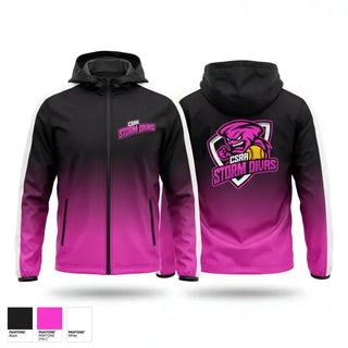 Windbreaker, CSRA storm divas, Softball, Teamtime, Team time, sublimation, custom sports apparel, team uniforms, spirit wear, spiritwear, sports uniforms, custom shirts, team store, custom team store, fundraiser sports, apparel fundraiser