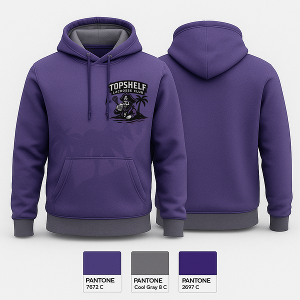 Hoodie, Top Shelf Island LC, Men's Lacrosse, Teamtime, Team time, sublimation, custom sports apparel, team uniforms, spirit wear, spiritwear, sports uniforms, custom shirts, team store, custom team store, fundraiser sports, apparel fundraiser