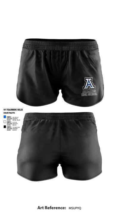 Acalanes High School Golf 77362491 Women's Shorts - 1