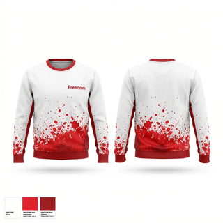 Crew Neck Sweatshirt, Freedom, Softball, Teamtime, Team time, sublimation, custom sports apparel, team uniforms, spirit wear, spiritwear, sports uniforms, custom shirts, team store, custom team store, fundraiser sports, apparel fundraiser