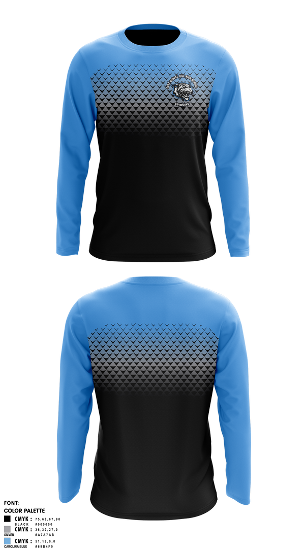 Long Sleeve Performance Shirt, East Chapel Hill High School Swimming, Swimming, Teamtime, Team time, sublimation, custom sports apparel, team uniforms, spirit wear, spiritwear, sports uniforms, custom shirts, team store, custom team store, fundraiser sports, apparel fundraiser