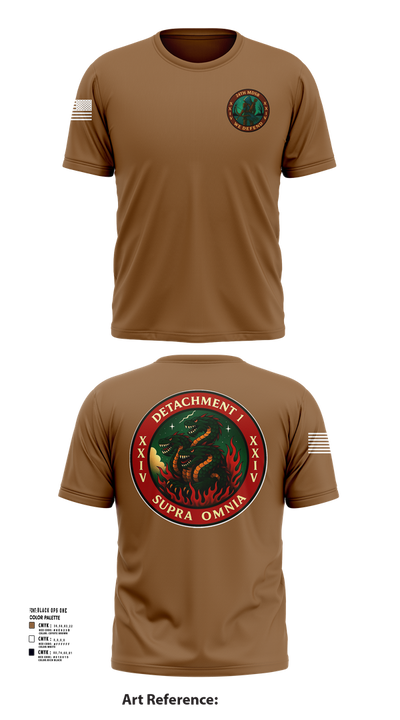 Detachment 1, 24th MDSB 49802931 Short Sleeve Performance Shirt - 103